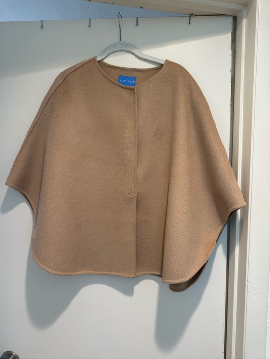 Alice Walk Jackets & Blazers - Alice Walk Camel Cape
